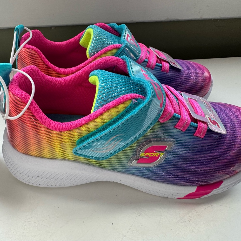 Sketchers sport multicolored girls sneakers